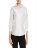 Taffeta Button-Front Shirt