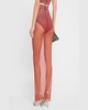 Column Maxi Skirt in Crystal Mesh