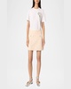 Jartingal Tweed-Effect Checked Knit Mini Skirt