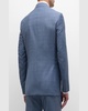 Men's Heathered Wool Suit