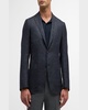 Men's Small Check Sport Coat 