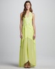 Deep V-Neck Bead & Sequin Dress