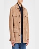 Men's Suede Field Jacket 