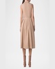 Sleeveless Cotton Midi Shirtdress