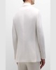 Men's Textured Silk Blazer