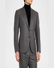Men's Wool Check Suit
