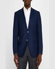 Men's Solid 150s Wool Twill Blazer