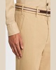 Men's Straight Fit Flat-Front Pants
