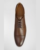 Men's Caleb Leather Cap-Toe Sneakers