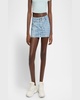 MA Quad Denim Jacquard Mini Skirt