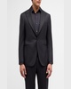 Men's Wool Diamond Weave Tuxedo