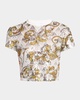 Sequined Crop T-Shirt