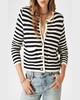 Gaspard Stripe Cardigan