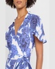 Avanna Floral Short-Sleeve Wrap Dress