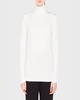 Turtleneck Long-Sleeve Modal-Stretch Top