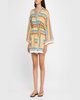 Everley Striped Kimono Robe Coverup