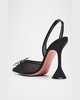 Begum Mesh Ornament Slingback Pumps