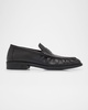 Men's Vegasso Leather Penny Loafers