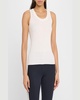 Crewneck Cotton Rib Tank Top