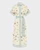 Sandy Embroidered Shirtdress