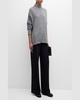 Turtleneck Wool-Cashmere Sweater
