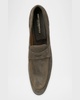 Men's Silas Suede Penny Loafers