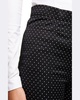 Franca Polka-Dot Stretch Polka-Dot Pants