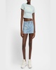MA Quad Denim Jacquard Mini Skirt