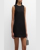 Crystal Heart Backless Mini Dress