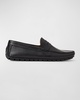 Men's Xane Leather Driver Penny Loafers