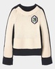 Trompe Loeil Charm Crewneck Sweater