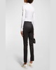 Franca Polka-Dot Stretch Polka-Dot Pants