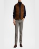 Men's Plaid Wool-Blend Shirt
