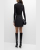 Callen Pleated A-Line Mini Skirt