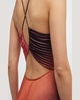 Ariya Pleated Open-Back Maxi Dress