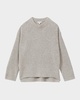 Elena Crewneck Wool-Blend Sweater