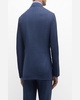 Men's Plaid Super 130s Wool Suit