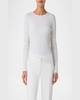 Textured Knit Crewneck Sweater