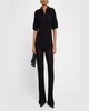 Reed Pointelle Knit Top