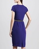 Carmen Sleeveless Satin Bow Dress