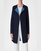 Reversible Double-Breasted Wool Coat