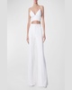 Dylan Vegan Leather Wide-Leg Pants