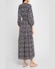 Luminile Tiered Floral-Print Maxi Dress