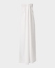 Draped-Front Strapless Gown