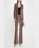 Remi Leopard Slim Bootcut Pants