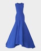 Sleeveless Silk Mermaid Gown