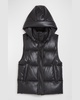 Rocky Faux Leather Puffer Vest 