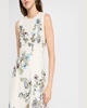 Eloise Embroidered Basketweave Tweed Maxi Dress