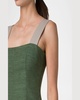 Fit-Flare Indian Silk Midi Dress