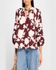 Tule Floral-Print Organic Cotton Top
